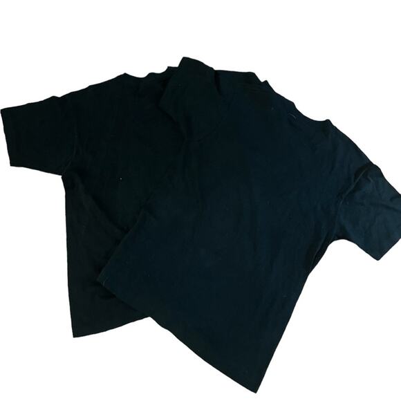 Vtg 90s Set of 2 Native American Eagle Fox Fruit of The Loom Cotton T-Shirts - Picture 2 of 8